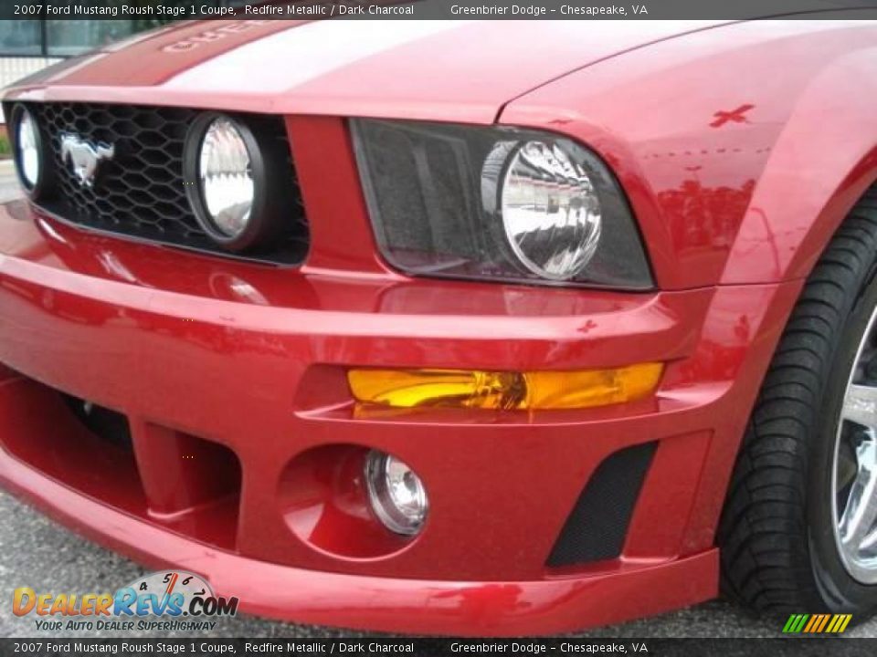 2007 Ford Mustang Roush Stage 1 Coupe Redfire Metallic / Dark Charcoal Photo #13