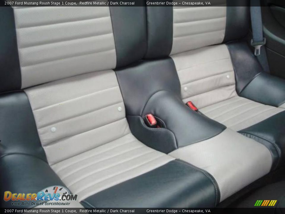 2007 Ford Mustang Roush Stage 1 Coupe Redfire Metallic / Dark Charcoal Photo #19