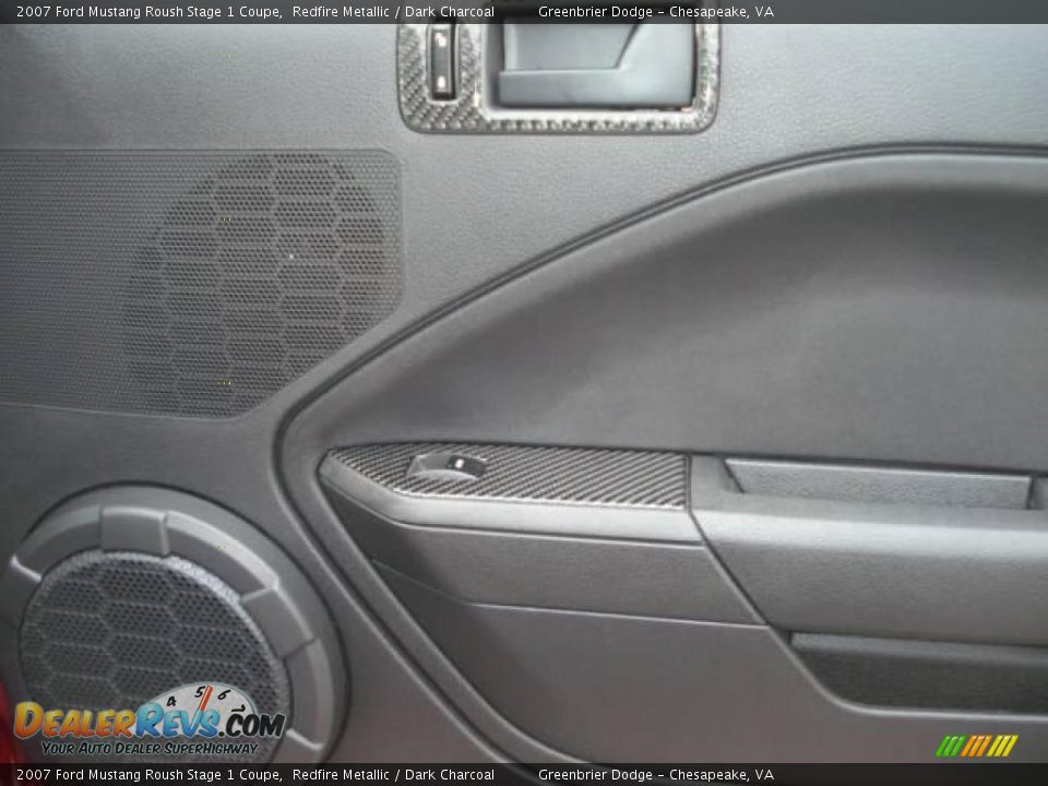 2007 Ford Mustang Roush Stage 1 Coupe Redfire Metallic / Dark Charcoal Photo #21