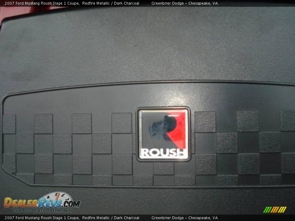 2007 Ford Mustang Roush Stage 1 Coupe Redfire Metallic / Dark Charcoal Photo #24