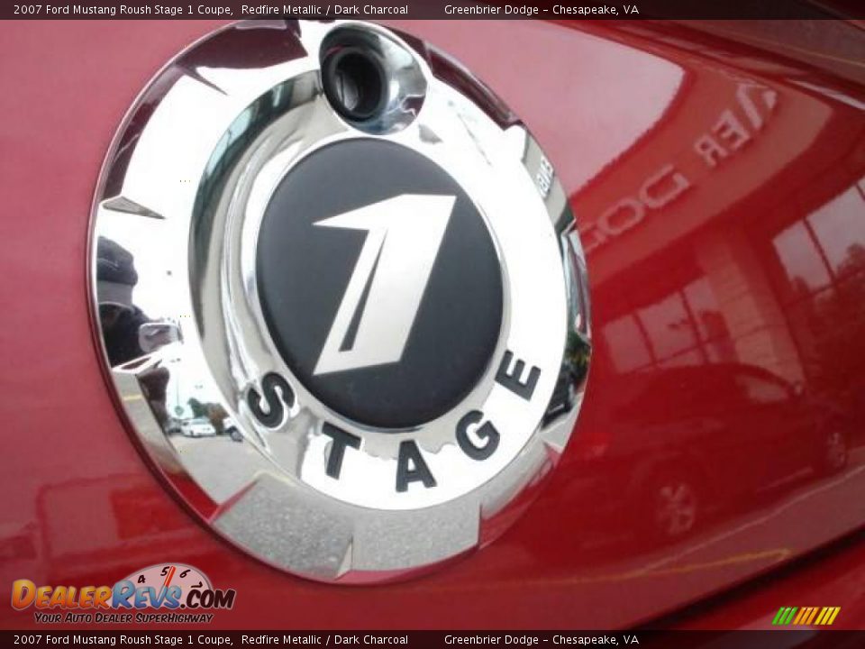 2007 Ford Mustang Roush Stage 1 Coupe Redfire Metallic / Dark Charcoal Photo #30