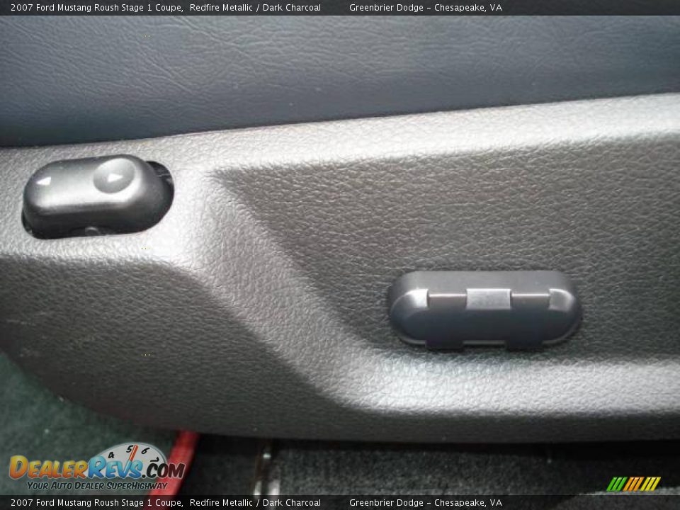 2007 Ford Mustang Roush Stage 1 Coupe Redfire Metallic / Dark Charcoal Photo #34