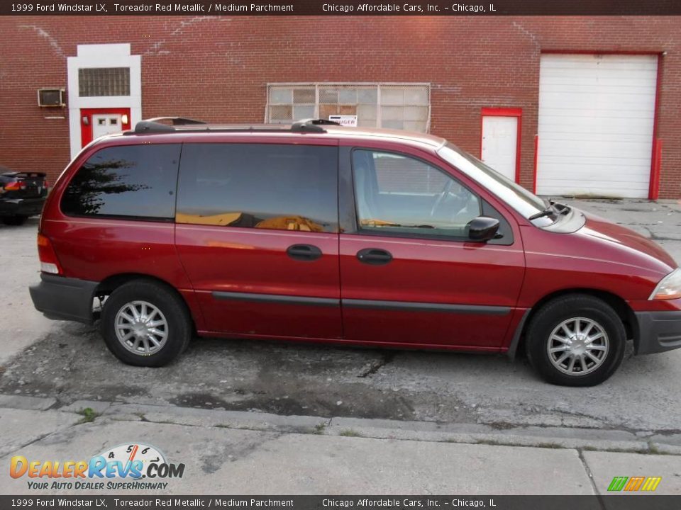 1999 Ford Windstar LX Toreador Red Metallic / Medium Parchment Photo #5