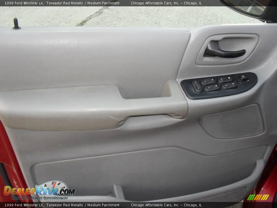 1999 Ford Windstar LX Toreador Red Metallic / Medium Parchment Photo #13