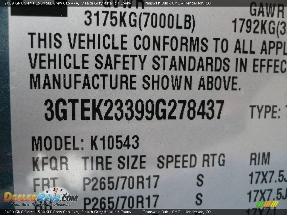 2009 GMC Sierra 1500 SLE Crew Cab 4x4 Stealth Gray Metallic / Ebony Photo #10