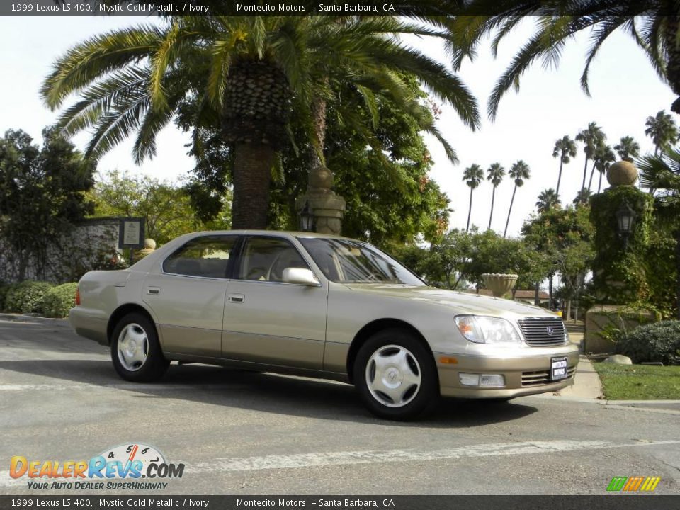 1999 Lexus LS 400 Mystic Gold Metallic / Ivory Photo #1