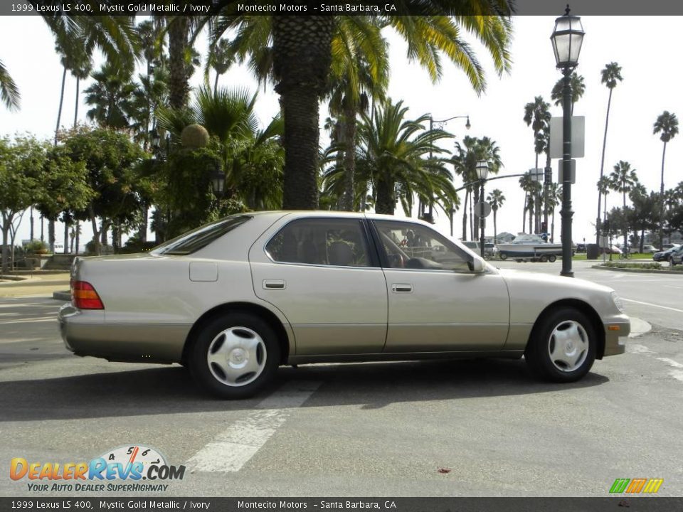 1999 Lexus LS 400 Mystic Gold Metallic / Ivory Photo #5