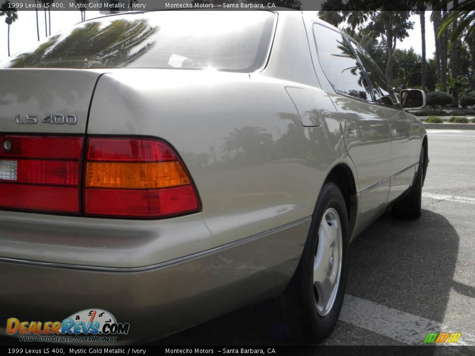 1999 Lexus LS 400 Mystic Gold Metallic / Ivory Photo #7