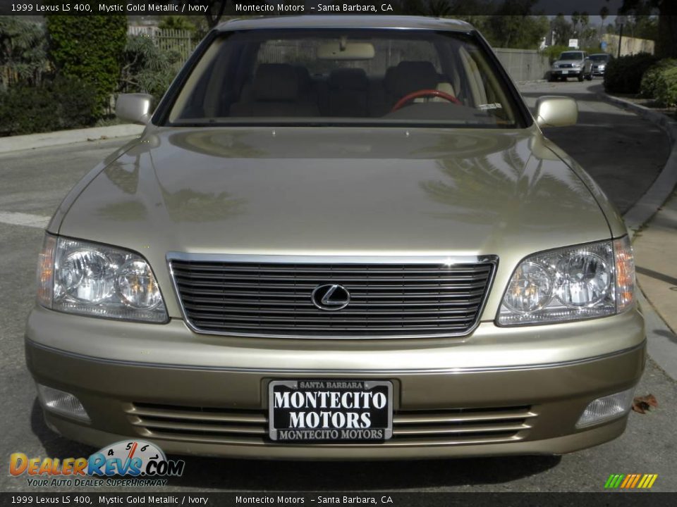 1999 Lexus LS 400 Mystic Gold Metallic / Ivory Photo #9