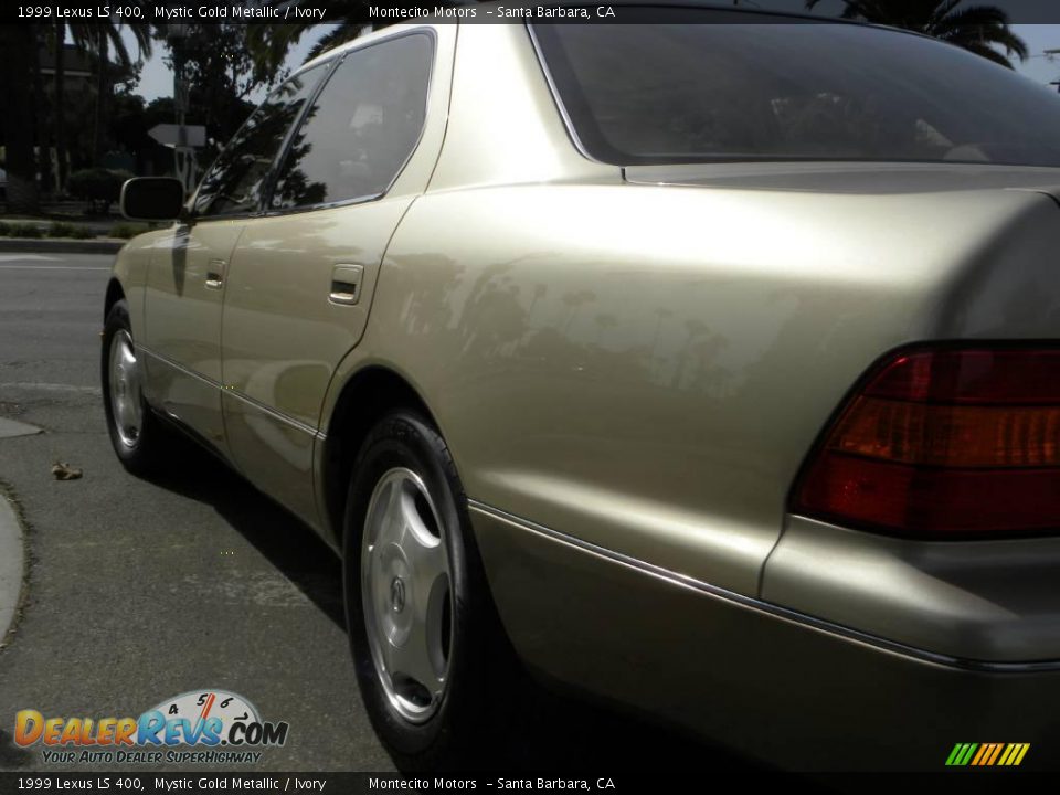 1999 Lexus LS 400 Mystic Gold Metallic / Ivory Photo #10