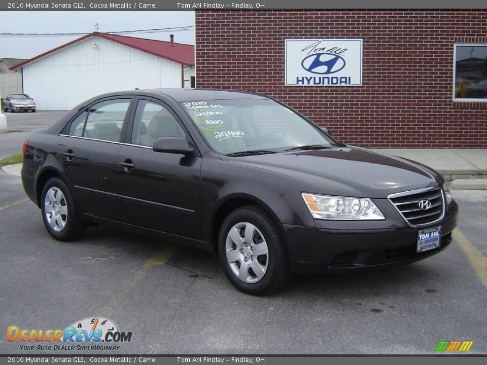 2010 Hyundai Sonata GLS Cocoa Metallic / Camel Photo #1