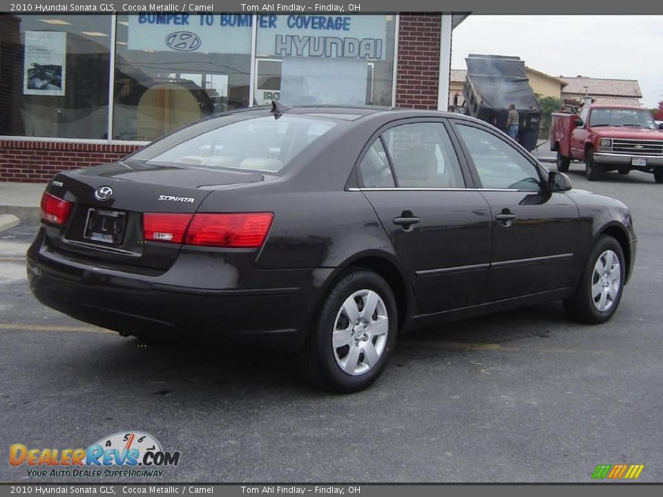 2010 Hyundai Sonata GLS Cocoa Metallic / Camel Photo #3
