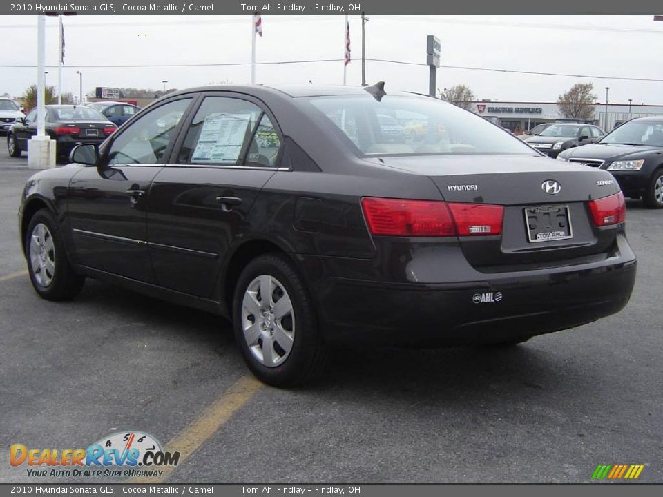 2010 Hyundai Sonata GLS Cocoa Metallic / Camel Photo #5