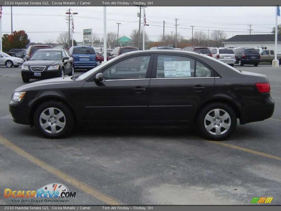 2010 Hyundai Sonata GLS Cocoa Metallic / Camel Photo #6