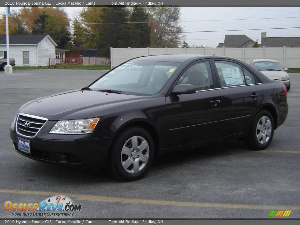 2010 Hyundai Sonata GLS Cocoa Metallic / Camel Photo #7