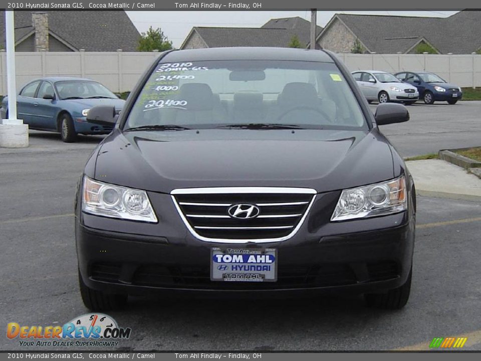 2010 Hyundai Sonata GLS Cocoa Metallic / Camel Photo #8