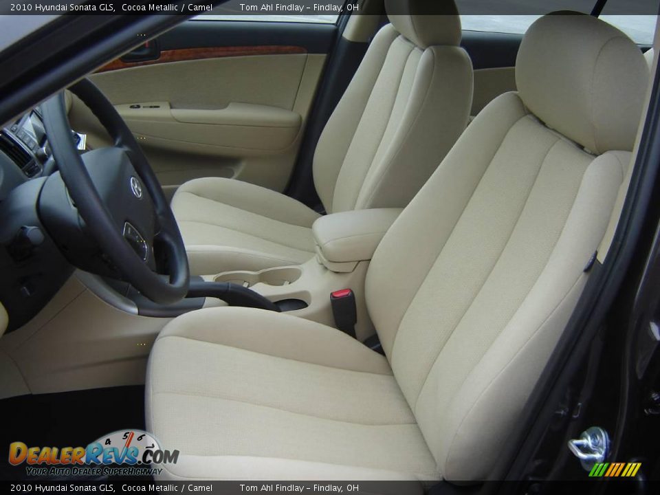2010 Hyundai Sonata GLS Cocoa Metallic / Camel Photo #9