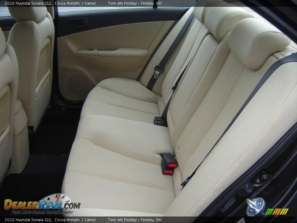2010 Hyundai Sonata GLS Cocoa Metallic / Camel Photo #11