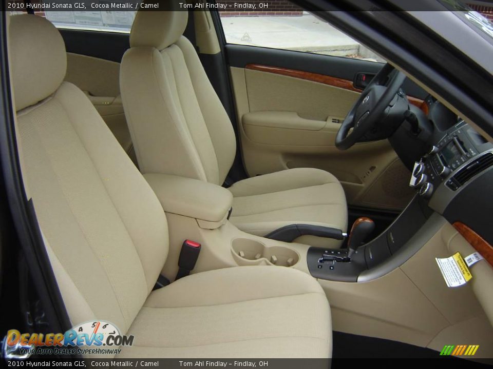 2010 Hyundai Sonata GLS Cocoa Metallic / Camel Photo #13