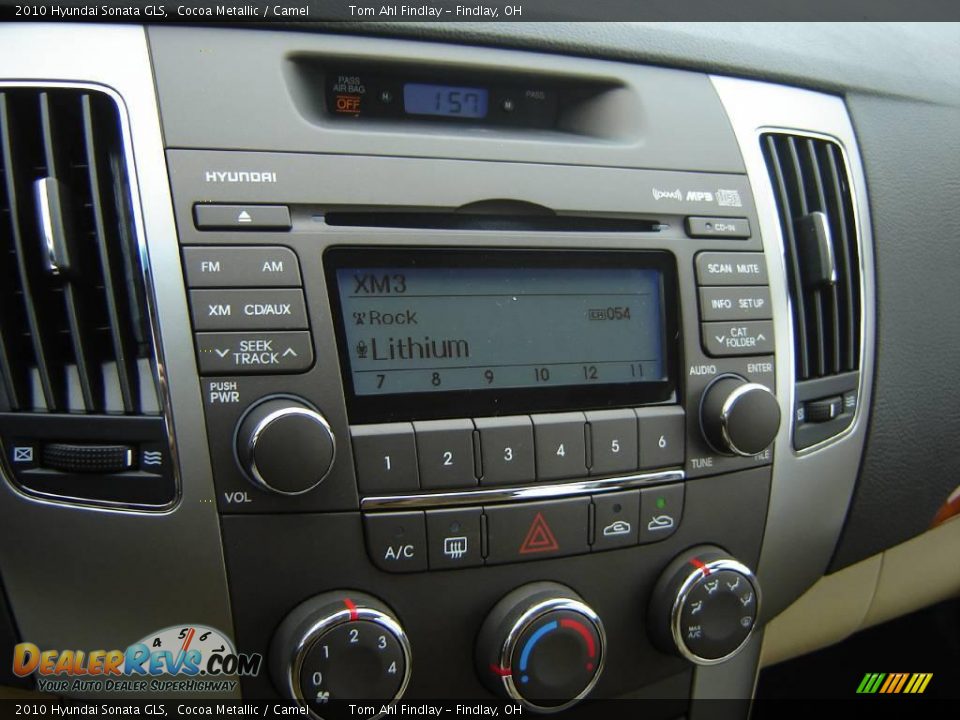 2010 Hyundai Sonata GLS Cocoa Metallic / Camel Photo #16