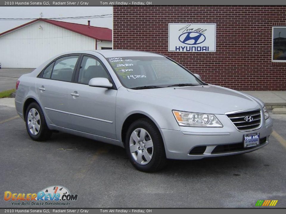 2010 Hyundai Sonata GLS Radiant Silver / Gray Photo #1