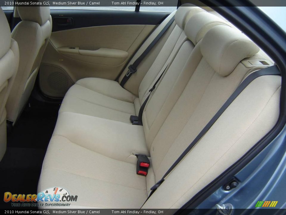2010 Hyundai Sonata GLS Medium Silver Blue / Camel Photo #10