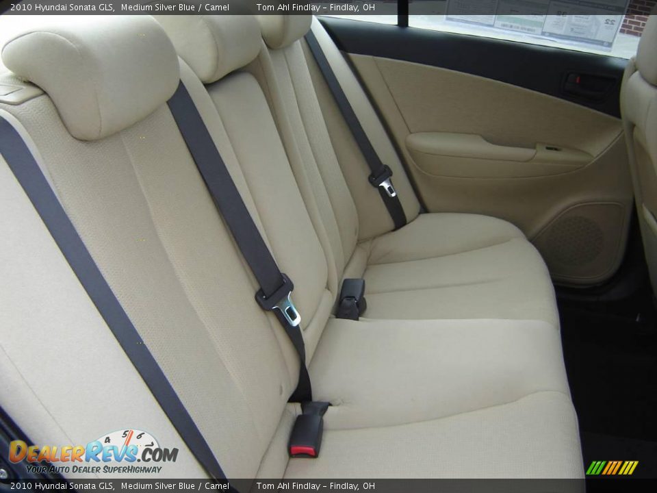2010 Hyundai Sonata GLS Medium Silver Blue / Camel Photo #11