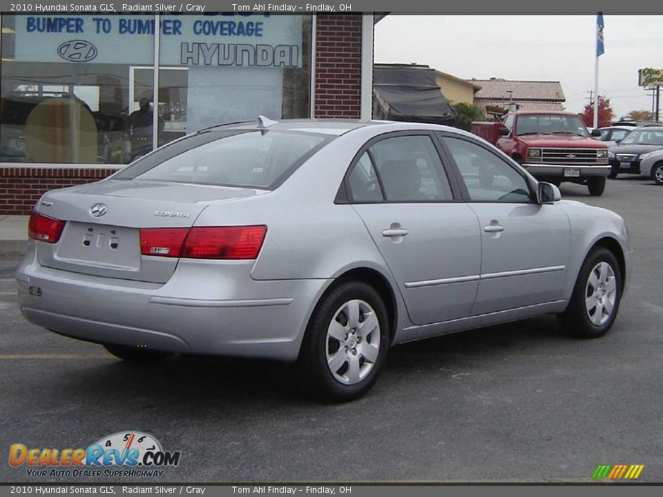 2010 Hyundai Sonata GLS Radiant Silver / Gray Photo #3