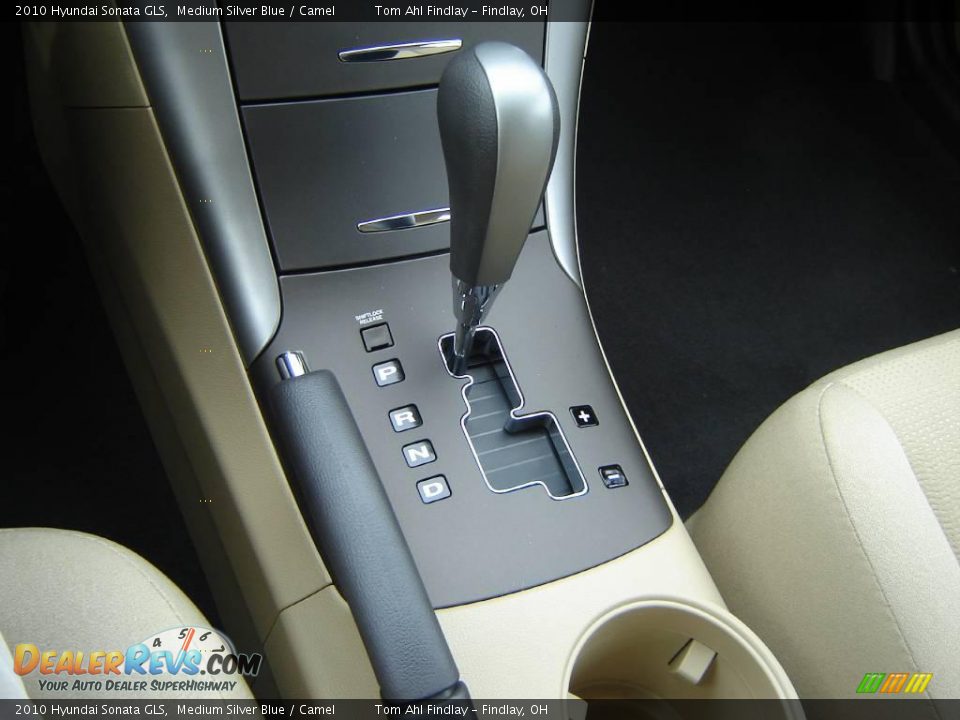 2010 Hyundai Sonata GLS Medium Silver Blue / Camel Photo #16
