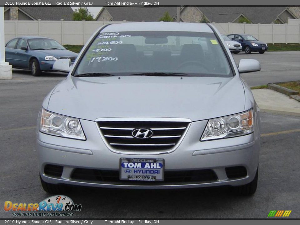 2010 Hyundai Sonata GLS Radiant Silver / Gray Photo #8