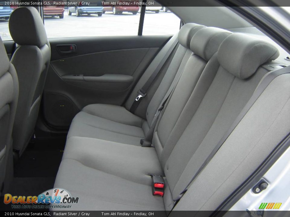 2010 Hyundai Sonata GLS Radiant Silver / Gray Photo #10