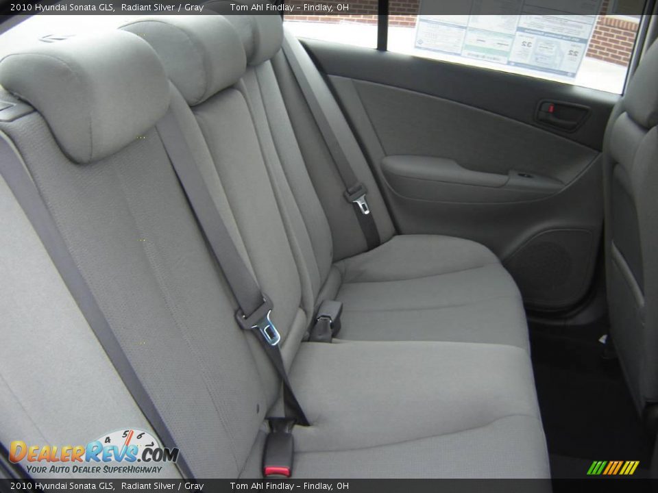 2010 Hyundai Sonata GLS Radiant Silver / Gray Photo #11