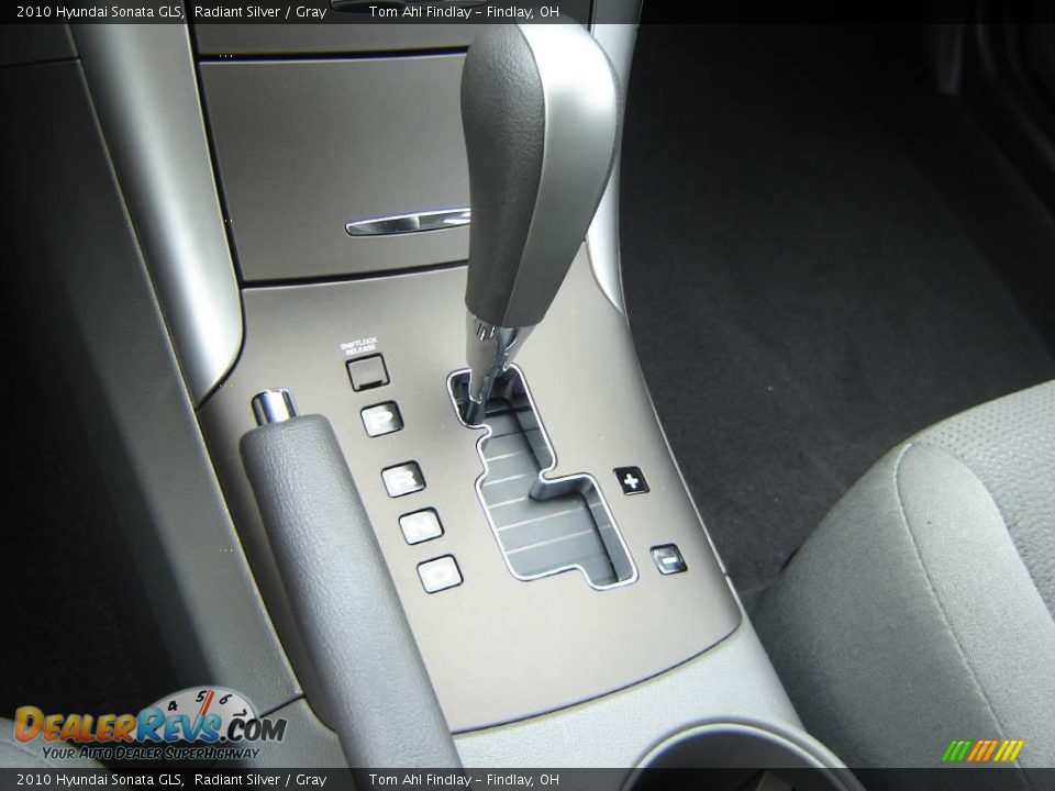 2010 Hyundai Sonata GLS Radiant Silver / Gray Photo #16