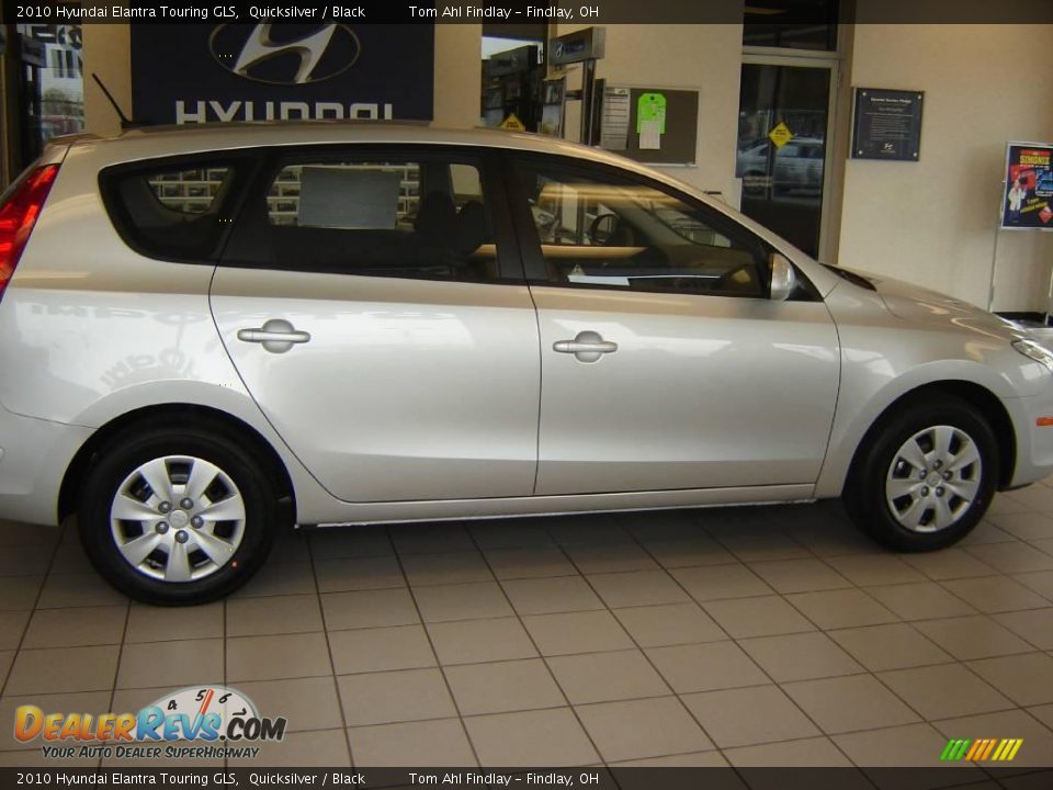 2010 Hyundai Elantra Touring GLS Quicksilver / Black Photo #4