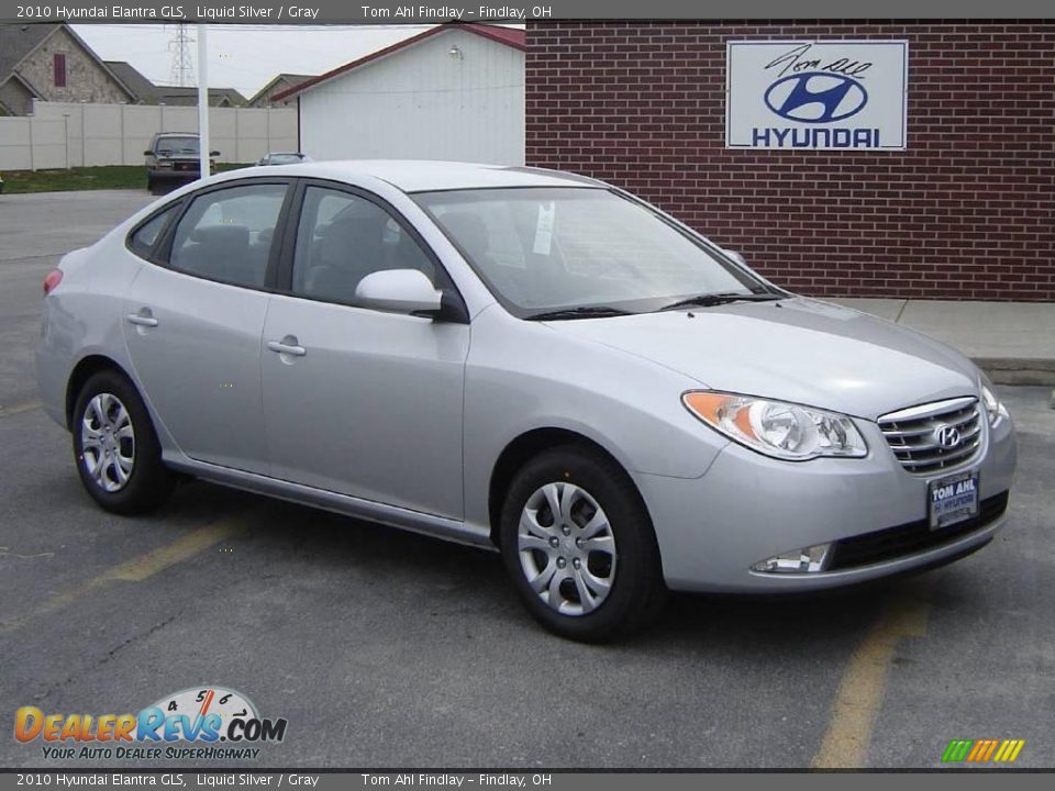 2010 Hyundai Elantra GLS Liquid Silver / Gray Photo #1