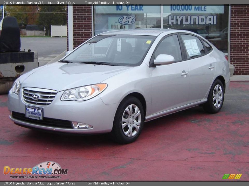 2010 Hyundai Elantra GLS Liquid Silver / Gray Photo #1