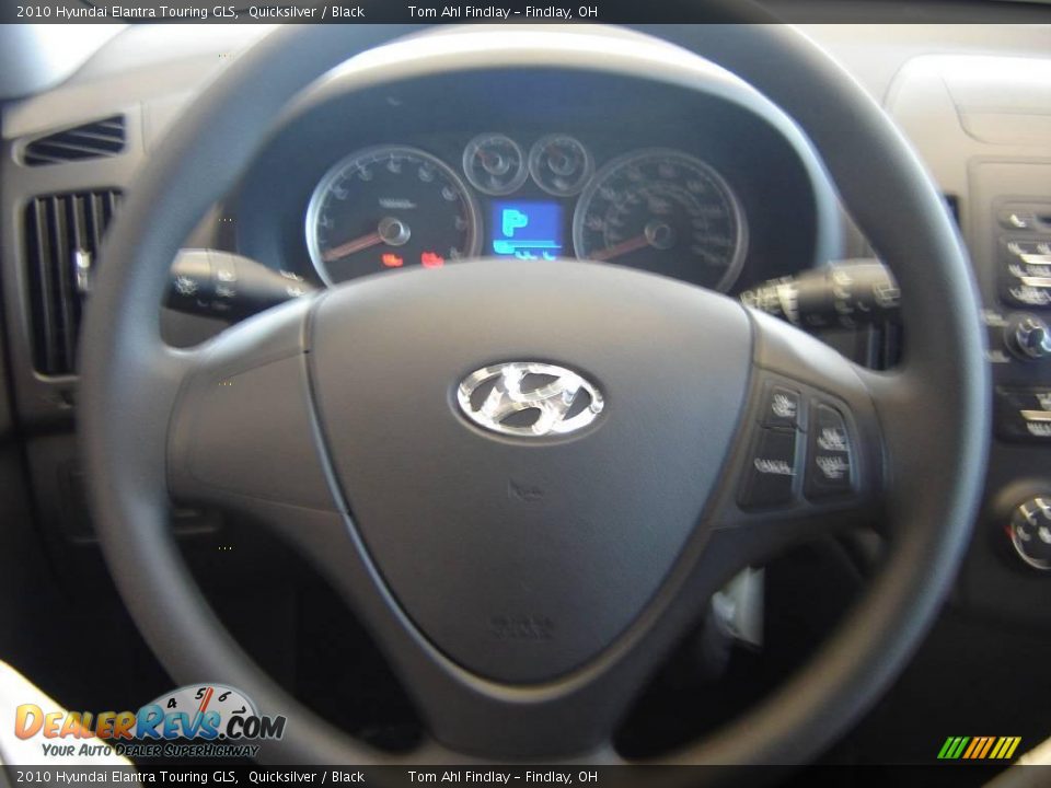 2010 Hyundai Elantra Touring GLS Quicksilver / Black Photo #13