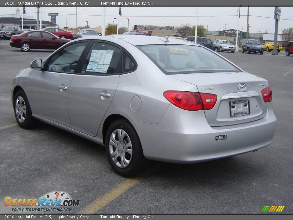 2010 Hyundai Elantra GLS Liquid Silver / Gray Photo #5