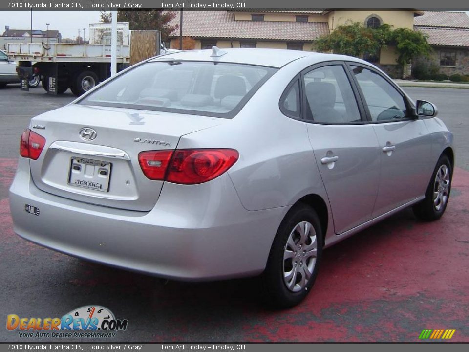 2010 Hyundai Elantra GLS Liquid Silver / Gray Photo #5