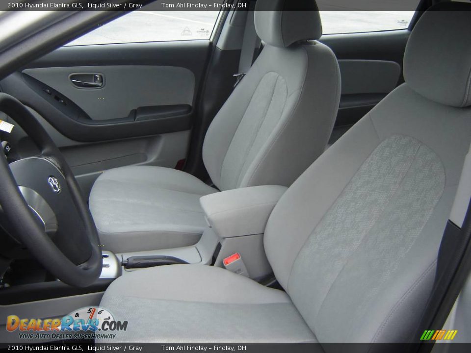 2010 Hyundai Elantra GLS Liquid Silver / Gray Photo #9