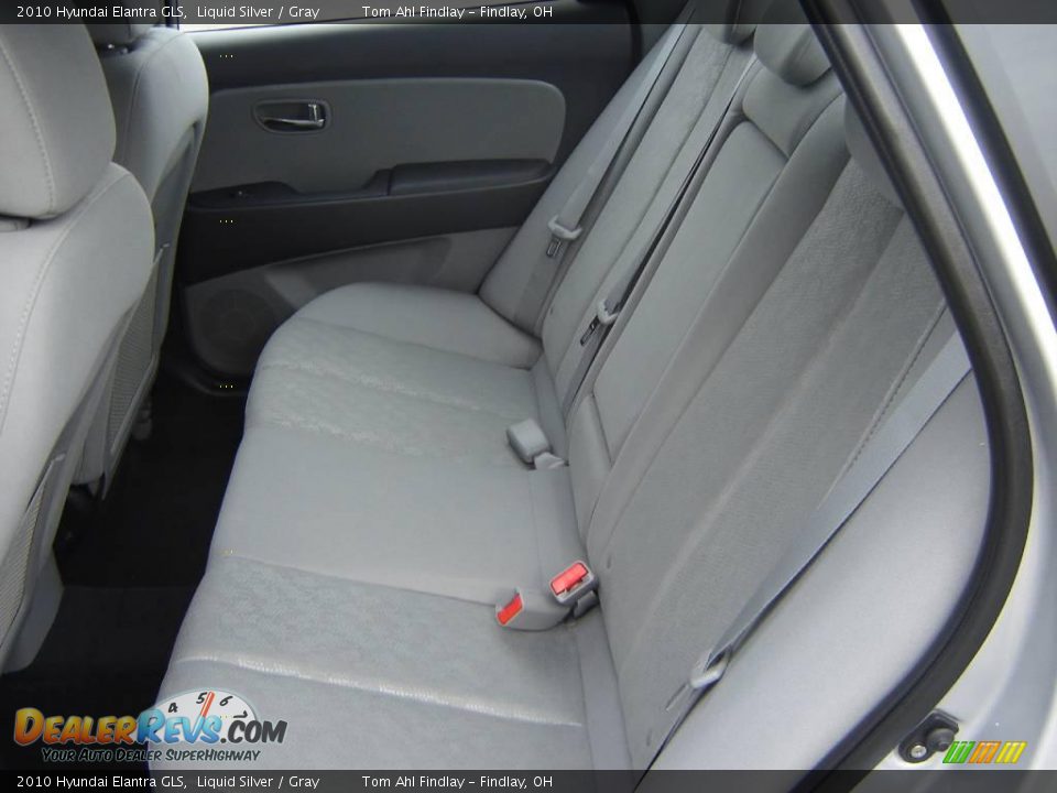 2010 Hyundai Elantra GLS Liquid Silver / Gray Photo #10