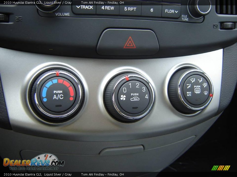 2010 Hyundai Elantra GLS Liquid Silver / Gray Photo #16