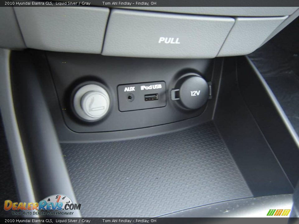2010 Hyundai Elantra GLS Liquid Silver / Gray Photo #17