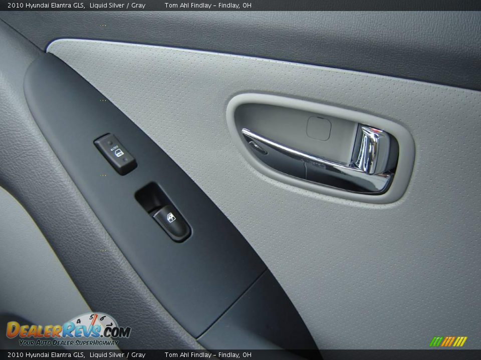 2010 Hyundai Elantra GLS Liquid Silver / Gray Photo #19
