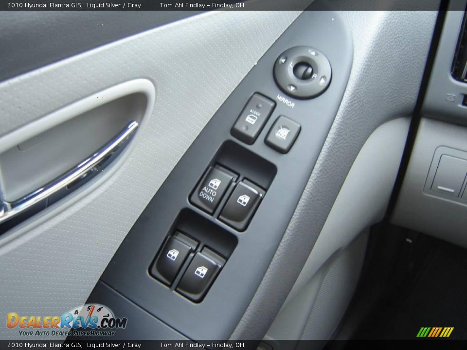 2010 Hyundai Elantra GLS Liquid Silver / Gray Photo #20