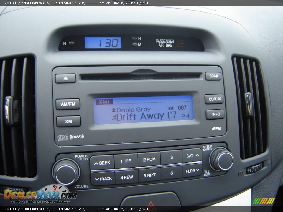 2010 Hyundai Elantra GLS Liquid Silver / Gray Photo #15