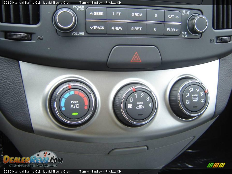 2010 Hyundai Elantra GLS Liquid Silver / Gray Photo #16