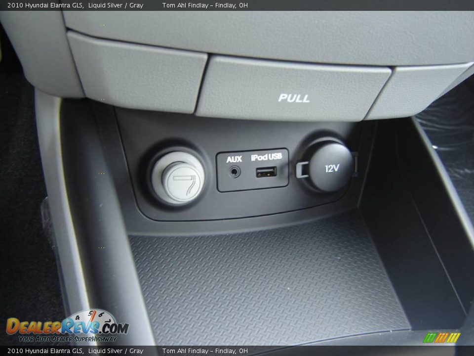2010 Hyundai Elantra GLS Liquid Silver / Gray Photo #17