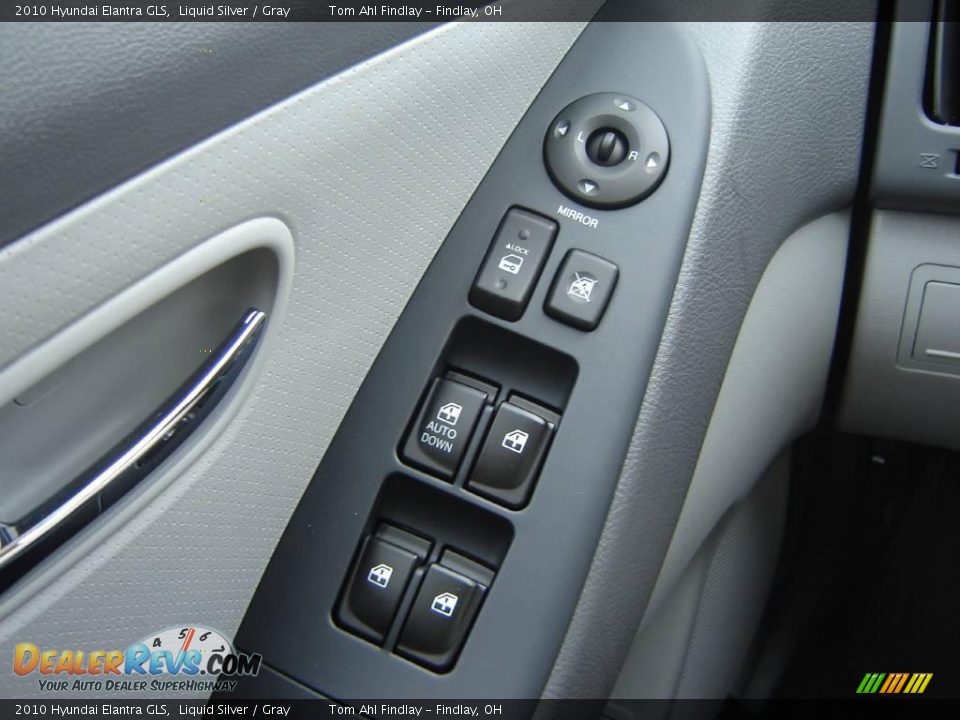 2010 Hyundai Elantra GLS Liquid Silver / Gray Photo #19