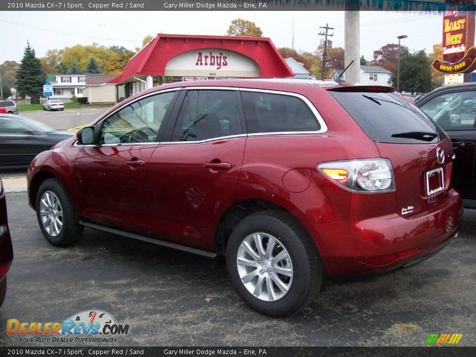 2010 Mazda CX-7 i Sport Copper Red / Sand Photo #2